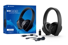 New Sony PlayStation Gold Wireless Stereo Headset (PS4/PS3/PS Vita)