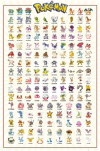 Plakát Pokémon: Kanto (61 x 91,5 cm)