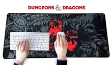 Mouse and keyboard pad Dungeons and Dragons - Logo