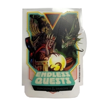 Dungeons and Dragons sticker set, 4 pcs
