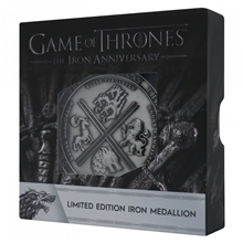 Collectible Game of Thrones Medal - Iron Anniversary