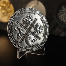 Collectible Game of Thrones Medal - Iron Anniversary