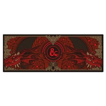 Dungeons and Dragons mouse and keyboard mat + coaster