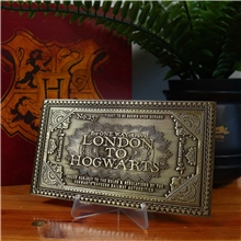 Harry Potter Collectible Plaque - Hogwarts Express Ticket