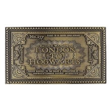 Harry Potter Collectible Plaque - Hogwarts Express Ticket