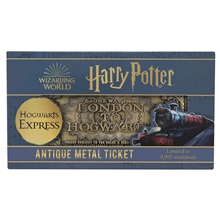 Harry Potter Collectible Plaque - Hogwarts Express Ticket