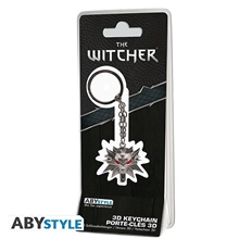The Witcher Keychain - Wolf School Emblem