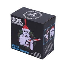 Star Wars Christmas Ornament - Stormtrooper with a Christmas Wreath