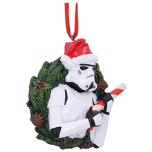 Star Wars Christmas Ornament - Stormtrooper with a Christmas Wreath
