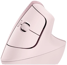 Logitech - Lift Ergo Mouse - Rose