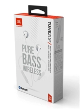 Wireless headphones JBL Tune 215BT Pure Bass - White