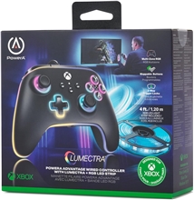 PowerA Advantage Wired Controller Lumectra + RGB LED Str