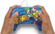 PowerA Enhanced Wired Controller - Mushroom Kingdom Friends (SWITCH)
