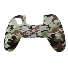 Silicone Case for PS4 Controller - Green Camo (PS4)