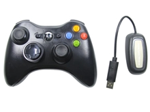 Wireless Controller for Xbox 360, PC, PS3, Android - Black (X360/PS3/PC)