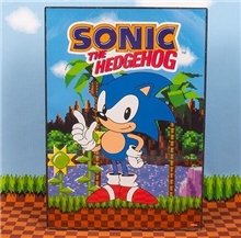 Sonic Poster Light (29,70  x 21,00 cm)