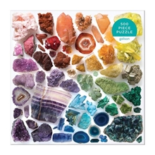 Galison Puzzle Rainbow Crystals 500 pieces