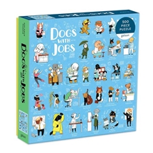 Galison Puzzle Dogs at Work 500 pieces