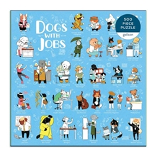 Galison Puzzle Dogs at Work 500 pieces