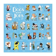 Galison Puzzle Dogs at Work 500 pieces
