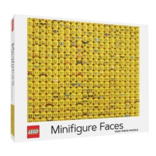 Chronicle Books LEGO® Puzzle Minifigure Faces 1000 Pieces