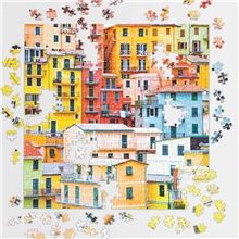 Galison Puzzle Greetings from Cinque Terre 500 pieces