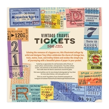 Galison Puzzle Travel Tickets vintage 500 pieces