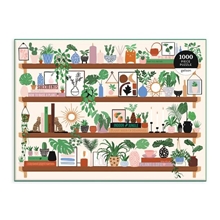 Galison Puzzle Shelves with Plants 1000 Pieces