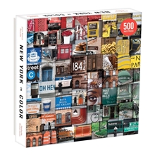 Galison Colorful New York 500-Piece Puzzle