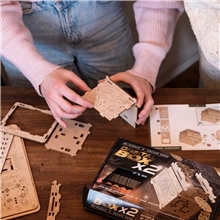 EscapeWelt 3D wooden mechanical brain teaser puzzle Orbital Box