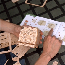 EscapeWelt 3D wooden mechanical brain teaser puzzle Orbital Box