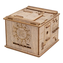 EscapeWelt 3D Wooden Mechanical Puzzle: Space Capsule