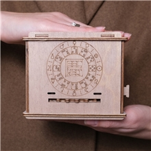 EscapeWelt 3D Wooden Mechanical Puzzle: Space Capsule