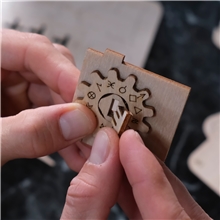 EscapeWelt 3D wooden mechanical puzzle Fort Knox Pro