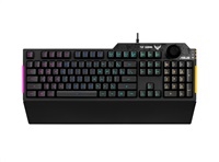 ASUS TUF GAMING K1, membrane, US, black