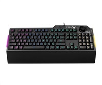 ASUS TUF GAMING K1, membrane, US, black