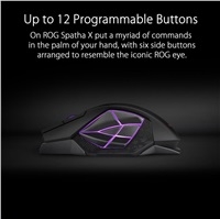 ASUS ROG SPATHA X (P707), wireless, black