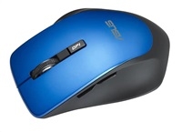 ASUS WT425, optical mouse, wireless, blue