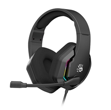 A4Tech Bloody G260P, headset with microphone, volume control, black, gaming headset, 3.5 mm jack + USB
