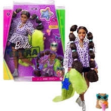 Mattel Barbie Extra: Bobble Hair Dark Skin Doll