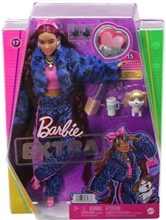 Mattel Barbie Extra: Blue Leopard Track Suit Doll