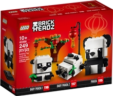 LEGO® BrickHeadz 40466: Chinese New Year Pandas