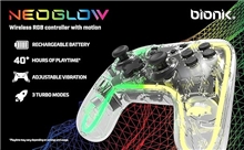 Bionik Neoglow: Wireless RGB Gaming Controller (SWITCH/ PC/ ANDROID) 