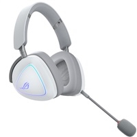 ASUS ROG DELTA II Wireless 2.4GHz ARGB Headphones, White