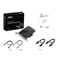 ASUS Rozšiřovací karta USB4 PCIe Gen4, PCIe 4.0 x4, 2x USB4 Typ-C, 2x DP (SALE)