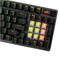 ASUS keyboard ROG STRIX SCOPE II X, mechanical, wired, ROG NX Snow V2, CZ/SK
