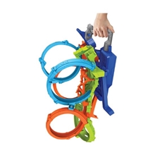 Mattel Hot Wheels: Stunt Tracks - 4-Loop Crash-Out Track Set