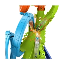 Mattel Hot Wheels: Stunt Tracks - 4-Loop Crash-Out Track Set
