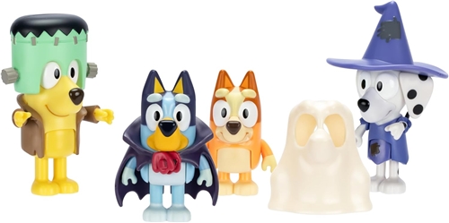Bluey Figures 4-Pack - Halloween