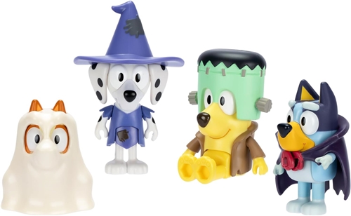 Bluey Figures 4-Pack - Halloween